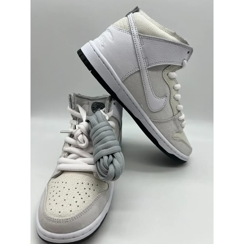 Nike SB Dunk High Antihero Skateboards Shoes White HM5837-100 Men 7.5/Women 9